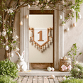 thumbnail image 6 of LUUFILx Number 1 Tassel Banner First Birthday Backdrop Decorative Hanging Indoor Outdoor Celebrations Baby Shower Party Supplies Photography Props Events, 6 of 8