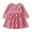 R127/Pink, variant on Vividxx Girls Dresses Kids Toddler Print Long Sleeves Princess Dresses Fall Fashion Party Dress 4-5 Years