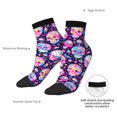 thumbnail image 6 of Pofeuu Skull mushroom colorful cute Print 30cm Socks, Adult Running Hiking Socks for Youth and Adult, 6 of 7