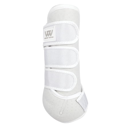Toklat Woof Wear Training Wraps - Breathable Neoprene Horse Leg Support & Fetlock Protection - Multiple Sizes White / Medium