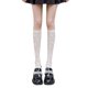 thumbnail image 2 of M Calcetines con adornos de encaje para mujer, calcetines hasta la pantorrilla estilo japonés de doncella japonesa, calcetines de uniforme Harajuku para estudiantes y niñas, Cospl, 2 of 5