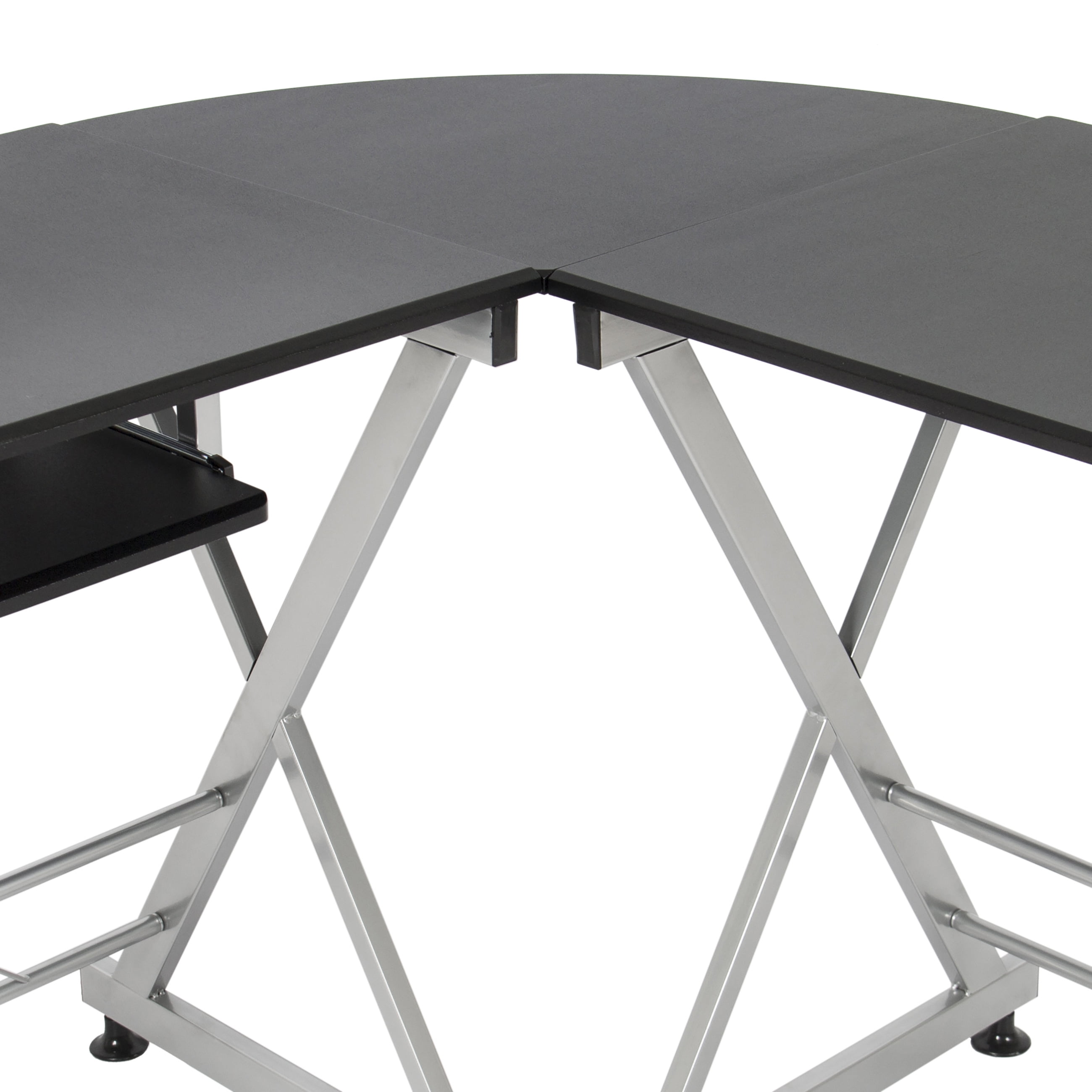 best choice products wood l-shape corner computer desk pc laptop best choice products wood l-shape corner computer desk pc laptop