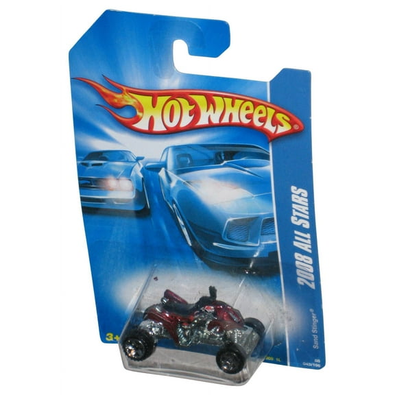 Hot Wheels 2008 All Stars Red Sand Stinger Mattel Die-Cast Toy Car 043/196