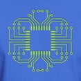 thumbnail image 3 of CafePress - Electric Circuit Board Processor T Shirt - Men's Classic Graphic Cotton T-Shirt, 3 of 4