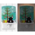 thumbnail image 2 of Caroline's Treasures BB4134CNL Merry Christmas Tree French Bulldog Brindle Ceramic Night Light, 6x4x3", multicolor, 2 of 2