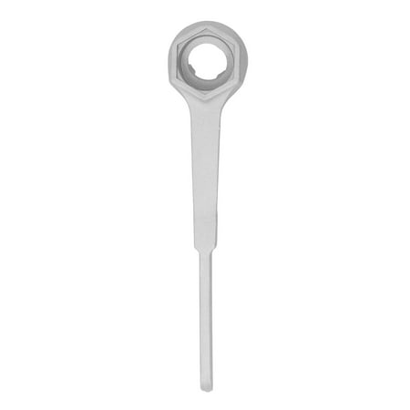 

Drum Wrench Aluminum Alloy 27cm Length Bung Wrench Lid Opening Tool for 10 15 20 30 55 Gal