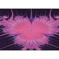 thumbnail image 1 of Ahgly Company Machine Washable Indoor Rectangle Transitional Crimson Purple Area Rugs, 4' x 6', 1 of 7