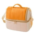 thumbnail image 4 of Bolsa de cosméticos, bolsa de pan tostado con asa de transporte, bolsa de aseo multiusos de gran capacidad, bolsa de maquillaje para brocha de Yuyangstore Estuche de maquillaje de viaje, 4 of 8
