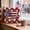D, variant on QuanTara Patriotic Throw Pillow Covers, Set of 1 Designs 17.71x17.71in,independence Day Decorative Cushion Covers for Sofa, Living Room, 4th of July Home Decor