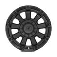 thumbnail image 5 of XD Aluminum Rim XD852 GAUNTLET 17X9in Satin Black Finish, XD85279067700, 5 of 5