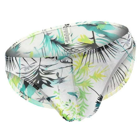 

Men Mesh Printed Briefs Sexy Panties Underwear