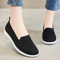 thumbnail image 5 of Tao Tao Women's Comfortable Shallow Cloth Shoes Soft Sole Breathable Casual Shoes Black 39, 5 of 5