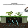 thumbnail image 3 of Durable Raised Garden Bed Kit with Open Base, Stable and Easy Installation, for Outdoor Vegetables Flower Planter, 3 of 8