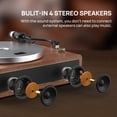 thumbnail image 2 of Tocadiscos con tocadiscos Seaslife con altavoces integrados, 2 of 8