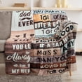 thumbnail image 2 of Yibo Bonus Dad Gifts Blanket Flannel Soft and Comfortable Anti-static Bed Sofa Blanket, 2 of 7