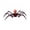 #2-Doll Head, variant on Diceymbol Halloween Furry Figure Decoration, 11.81 in Realistic Pink Spider Model with Adjustable Limbs for Indoor Outdoor Party Decor