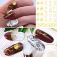 thumbnail image 4 of 18 Sheet Nail Sticker Creative Fashion Line Shape Nail Decal Manicure Decal, 4 of 10