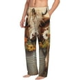 thumbnail image 6 of Honiee Bucket Flower Cow for men - a sleek fusion of Straight Pajama Pants, versatile Lounge Pants, and cozy Sleepwear, all rolled into one-Medium, 6 of 6