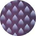 thumbnail image 1 of Ahgly Company Indoor Round Patterned Plum Purple Area Rugs, 7' Round, 1 of 6