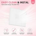 thumbnail image 4 of Compact Dust Suction Machine With Reusable Filter And Powerful Vacuum Fan For Acrylic Nail Gel Polish Application In Salons ,360° Powerful Suction, 4 of 6