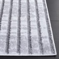thumbnail image 4 of SAFAVIEH Maya Sheldon Geometric Striped Area Rug, Ivory/Grey, 6'7" x 6'7" Square, 4 of 11