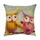 thumbnail image 2 of Set of 4 45 * 45cm E-style Cushion Cover Cotton and Linen Sofa Home Decor Decorative Pillow Cases Classic Cushion Cover for Home Living Room Bedroom B, 2 of 5