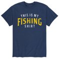 thumbnail image 2 of Country Casuals - This Is My Fishing Shirt - Men's Short Sleeve Graphic T-Shirt, 2 of 6