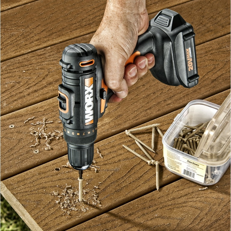 Worx WX101L 20V Power Share Cordless Drill & Driver