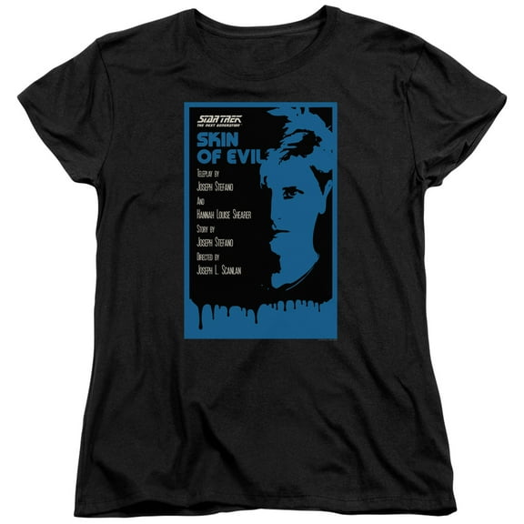 Star Trek Tng Season 1 Episode 23 Women's T-Shirt Black