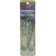 DOA Fishing Lure FBB4S-338 Shallow Bait Buster Lure 4" 5/8 oz Silver