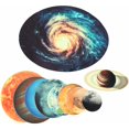 thumbnail image 3 of 1 juego de pegatinas de pared fluorescentes del sistema solar del planeta, pegatinas de pared luminosas del universo, planeta, galaxia, habitación de los niños, dormitorio, 3 of 5