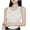 White, variant on Kaemgyyd Women's Stretch Layering Tops Soft Scoop Neck Sleeveless Tank Shirt Casual Curved Hem Built-In Bra Pajama Tee Sleepwear