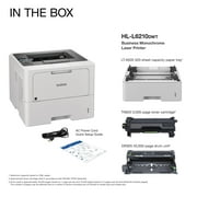 Brother HL-L6210DWT Business Monochrome Laser Printer with Dual Paper Trays, Wireless Networking, and Duplex Printing