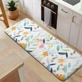thumbnail image 5 of Pioneer Flower Floral Print Pattern Kitchen Rug Mat,Kitchen Runner Rugs Non Skid Washable,Decorative Kitchen Floor Mats for Kitchen,Sink,Laundry,17"x47.2", 5 of 7