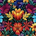 thumbnail image 6 of BANET Mexican Flower Round Tablecloth Kitchen Picnic Tablecloths Washable Table Cover for Dining Birthday Party Table Cloths Reusable Decoration Table Cloth 38"-42, 6 of 8