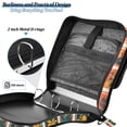 thumbnail image 4 of FORMRS Zipper Binder with Shoulder Strap 2-inch Ring 500 Sheet Capacity File Bag, Jungle Stamp, 4 of 5
