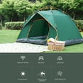 thumbnail image 5 of 2-4 Person Instant Camping Tent, Easy Automatic Pop up Tents for Camping/Outdoor/Beach/Hiking/Traveling,Green, 5 of 7