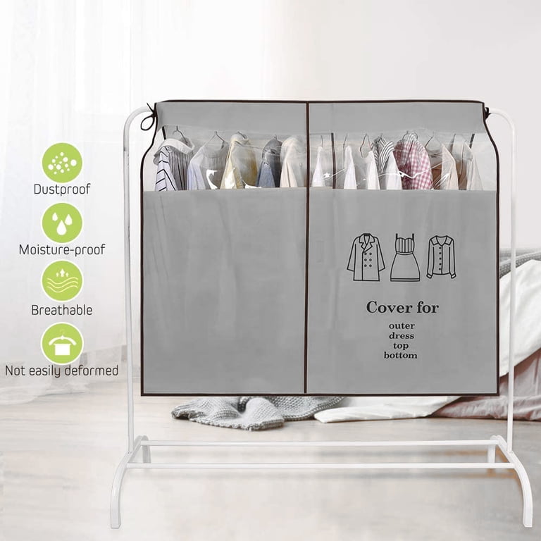 dress cover Amazon.com: Dress Bags for Gowns Long, 65'' Long Dress Clear Garment Bag(Set  of 2, 23.3'' X 65'') : Home & Kitchen