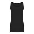 thumbnail image 6 of Giftesty Tank Tops for Women Clearance Summer Women Solid Color Round Neck Pocket Sleeveless Casual Tee Tops Tank, 6 of 7