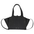 thumbnail image 1 of Celine Tri-Fold Shoulder Bag | Black Grained Leather, 1 of 1