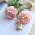 thumbnail image 2 of EUDIDV Decorative Faux Flowers Artificial Fake Rose Flower Peony Bridal Bouquet Wedding Home Decor MR Artificial Flowers, 2 of 2