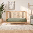 thumbnail image 3 of Comfy Cubs Muslin Crib Sheet, 100% Muslin Cotton Crib Sheets for Standard Crib Mattresses (Sage), 3 of 7