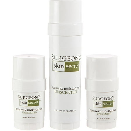 Surgeon's Skin Secret 3 Piece Unscented Travel Set, 1 st