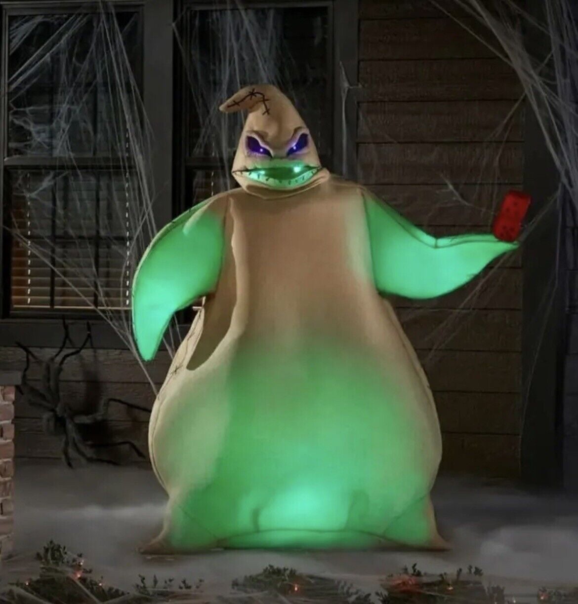 6 ft Animated LifeSized Oogie Boogie Halloween Animatronic