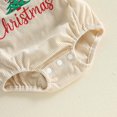 thumbnail image 6 of Emitonse Infant Girl Rompers Toddler Jumpsuit My First Christmas Baby Overalls Corduroy Romper Xmas Clothes | Baby First Christmas Outfit Size 0-3 Months ,Green, 6 of 9