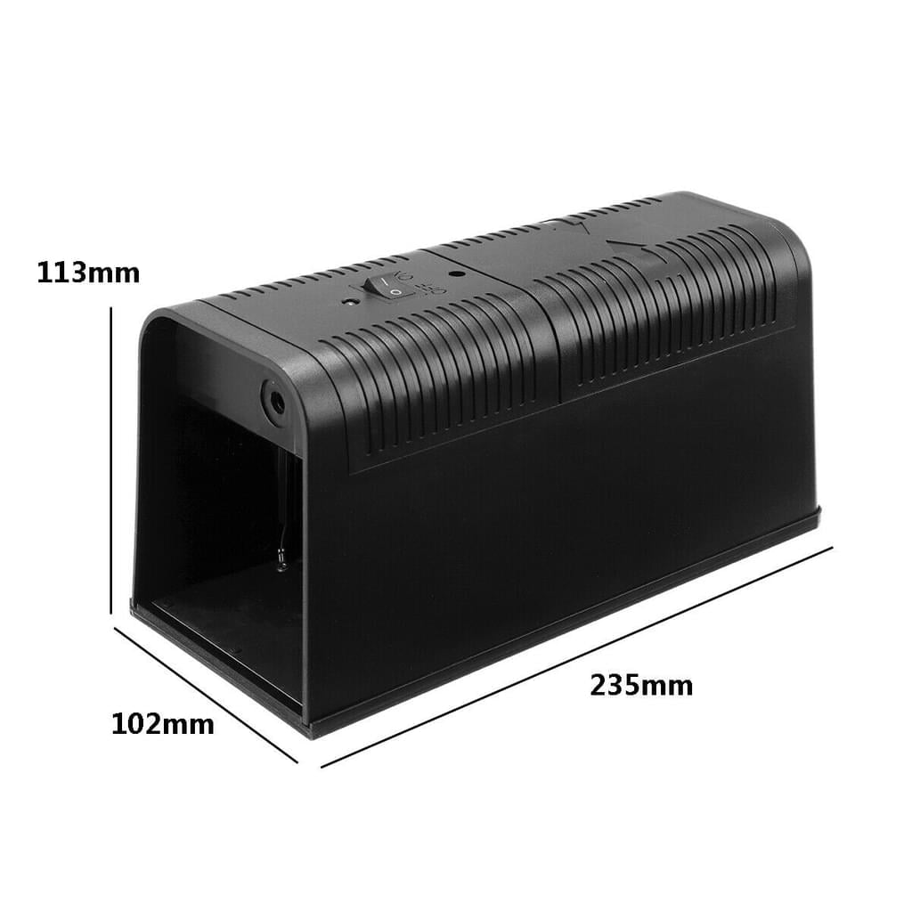 Efficient Rodent Management Solution, Rechargeable Lithium Battery-Powered Indoor Electronic Humane Mouse Trap For Reliable Protection
