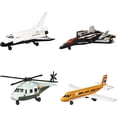 thumbnail image 2 of Matchbox Sky Busters 4-Pack, 4 aviones de juguete, incluidos aviones comerciales y de rescate, aviones, H Matchbox Matchbox, 2 of 2