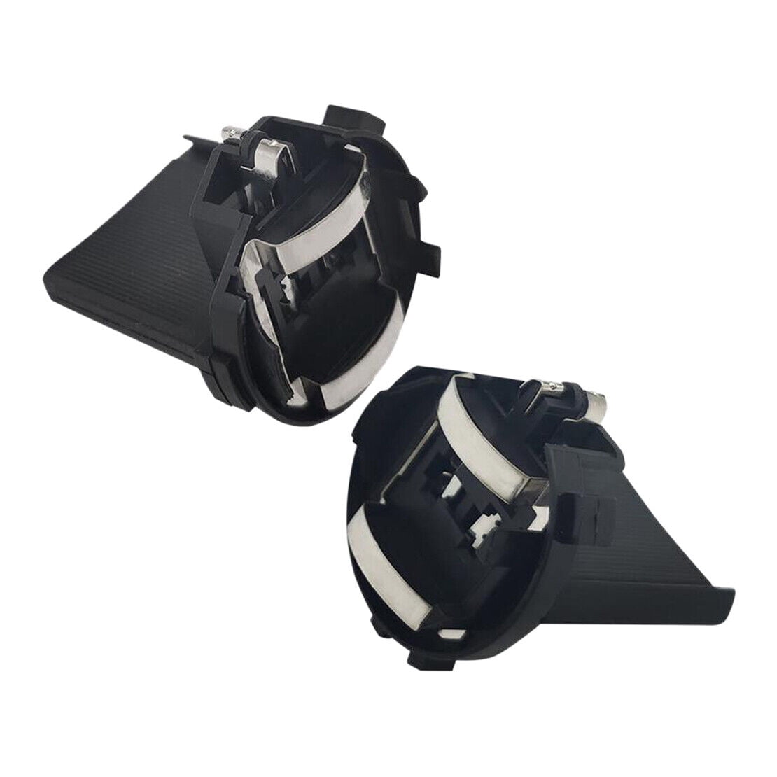 2Pcs H7 Headlight Bulb Socket Retainer Holder Adapter Fit For VW Golf