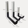 thumbnail image 3 of Heavy Duty Steel L-Shaped Hook Garage Storage Utility Hook Tool Organizer, 3 of 11