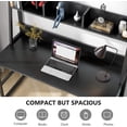 thumbnail image 5 of Tribesigns 47 inch Computer Desk with Hutch and Bookshelf, 5 of 7